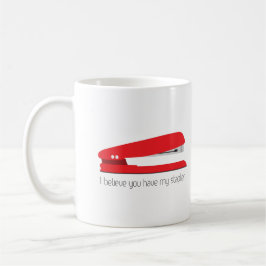 Taza De Café Red Stapler Mug