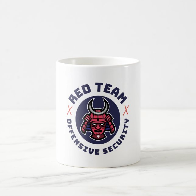 Taza De Café Red Team Cybersecurity Mug (Centro)