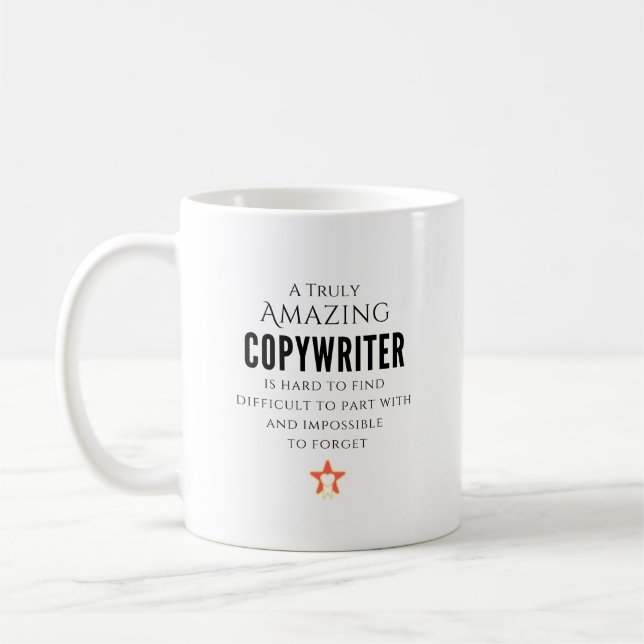 Taza De Café Redactor publicitario (Izquierda)