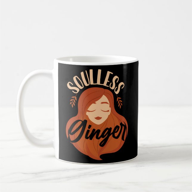 Taza De Café Redhead Soulless Ginger (Izquierda)