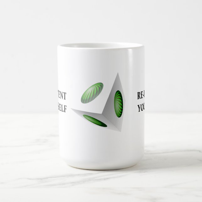 Taza De Café Rediseñarte Diseño 3D (Centro)