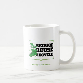 Taza De Café Reducir, Reutilizar, Reciclar