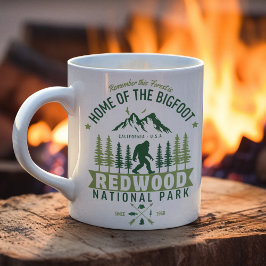 Taza De Café Redwood National Park California Est 1968