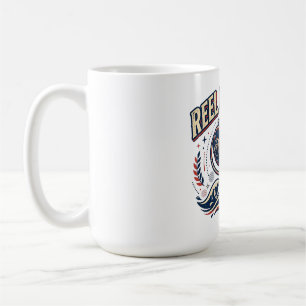 Taza De Café Reel Cool Dad Diseño Divertido de Pesca