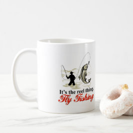 Taza De Café Reel Fly Fishing