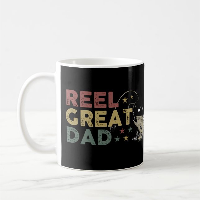 Taza De Café Reel Great Dad (Izquierda)