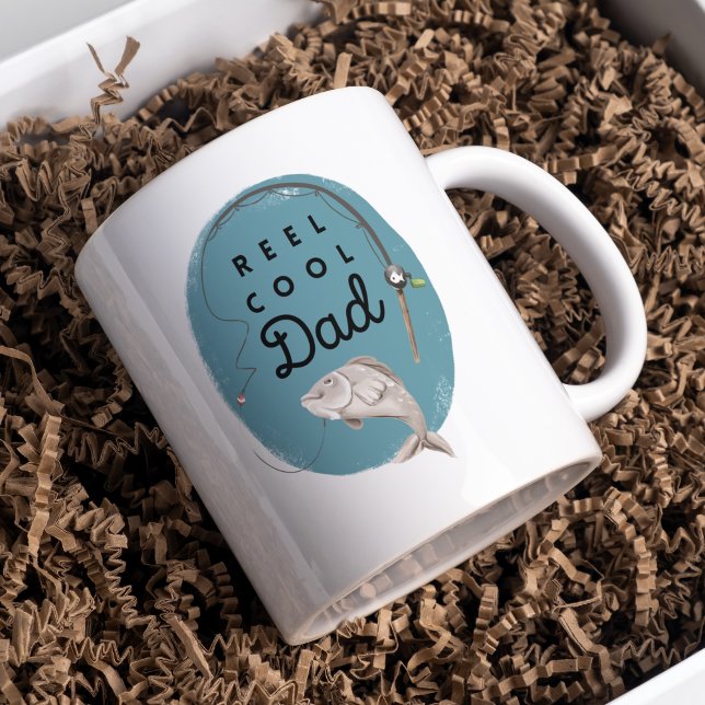Taza De Café Reel Guay Dad Fishing Mug (Subido por el creador)