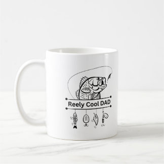 Taza De Café "Reely Cool Dad" Fishing Mug