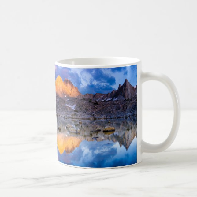 Taza De Café Reflejo de montaña, California (Derecha)