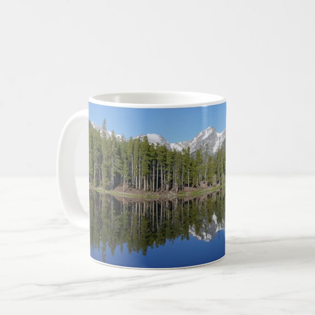 Taza De Café Reflejo del lago Sprague (Anverso izquierdo)