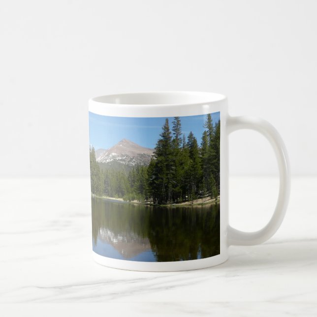 Taza De Café Reflejo del lago Yosemite (Derecha)