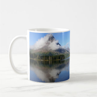 Taza De Café Reflejo en el lago Two Medicine