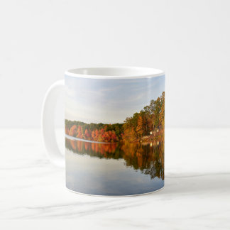 Taza De Café Reflejos de otoño en el parque Notte