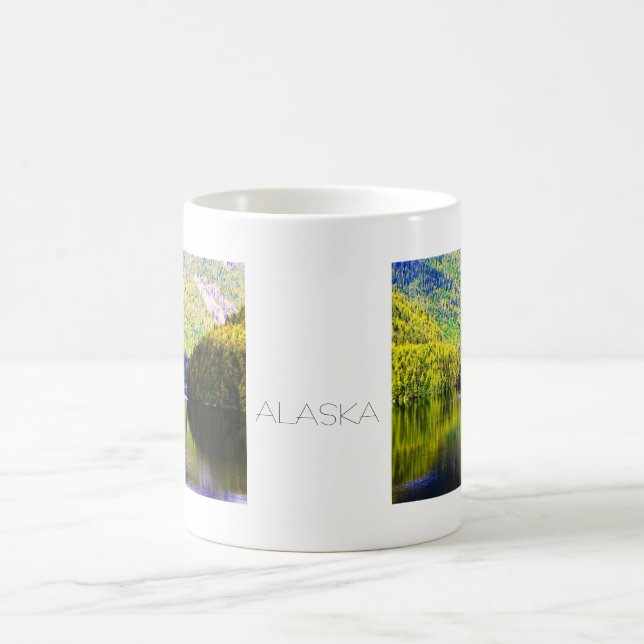 Taza De Café Reflexión de Alaska (Centro)