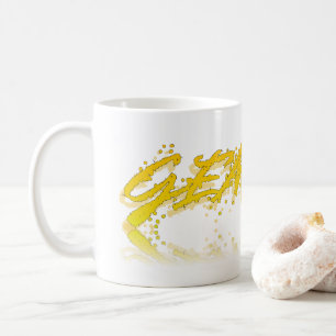 Taza De Café Reflexión de Gemini