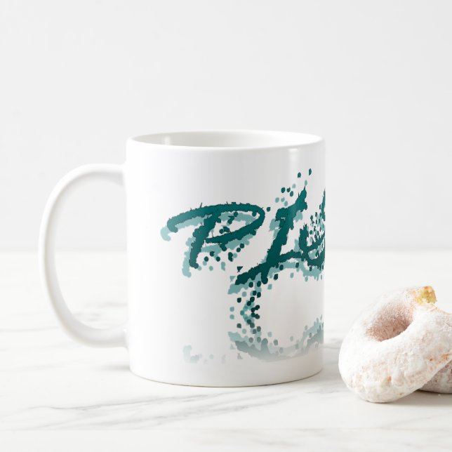 Taza De Café Reflexión de Pisces (Con donut)