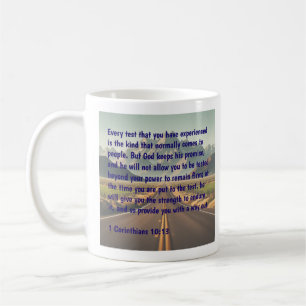 Taza De Café Reflexiones bíblicas versus reflexiones 1 Corintio