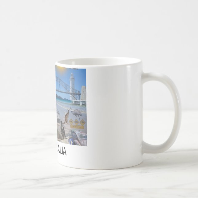 TAZA DE CAFÉ REFLEXIONES DE LA ONZA    AUSTRALIA (Derecha)