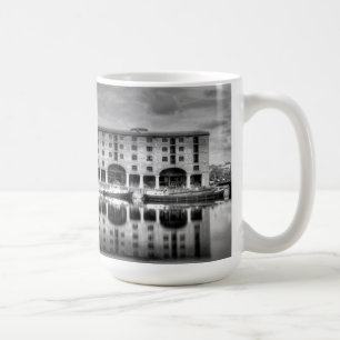 Taza De Café Reflexiones del Liverpool de Albert Dock