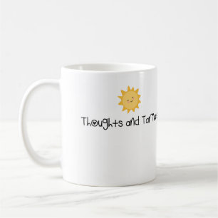 Taza De Café Reflexiones y árboles