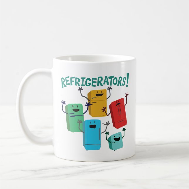 Taza De Café ¡Refrigeradores! (Izquierda)