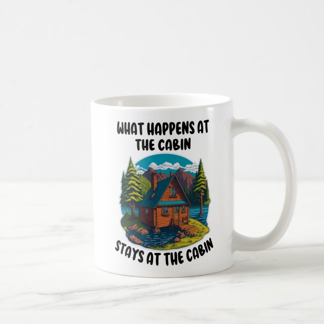 Taza De Café "Refugio escogido a dedo: Diseña tu escape a orill (Derecha)