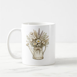 Taza De Café Regadera de granja rústica