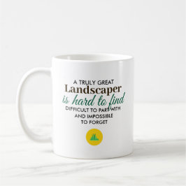 Taza De Café Regalador de nombre personalizado para paisajista