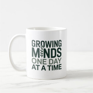 Taza De Café Regalando Mentes Un Día a la Vez Regalo para Maest