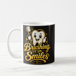 Taza De Café Regalando Sonrisas Regalo de Dentista Adorable