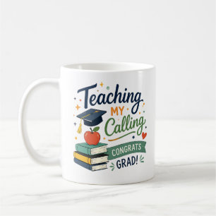 Taza De Café Regalar a un Docente es mi Vocación