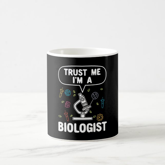 Taza De Café Regalo biólogo de biología (Centro)