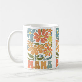 Taza De Café Regalo Boho Floral Pastel MAMA