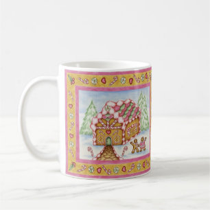 Taza De Café Regalo Casa De Pan De Jengibre De Nav
