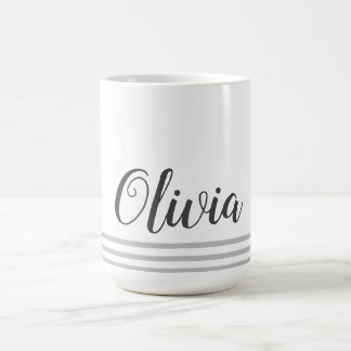 Taza De Café Regalo completo con guión de nombre personalizado
