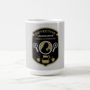 Taza De Café Regalo con tema de detectives