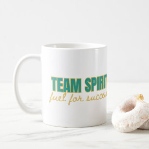 Taza De Café Regalo Corporativo Cita Inspiradora Espíritu de Eq