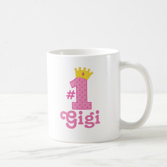 Taza De Café Regalo de #1 Gigi (Derecha)