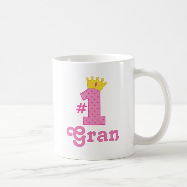 Taza De Café Regalo de #1 Gran (Derecha)