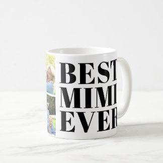 Taza De Café Regalo De 3 Fotos De La Mejor Mimi Moderna Y Negri