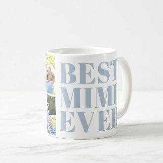 Taza De Café Regalo De 3 Fotos De La Mejor Mimi Moderna Y Negri