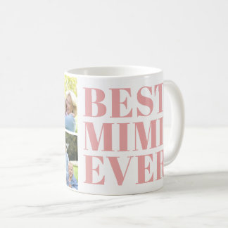 Taza De Café Regalo De 3 Fotos De La Mejor Mimi Moderna Y Negri