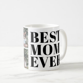 Taza De Café Regalo de 3 Fotos Mamá Moderna Mejor del Mundo