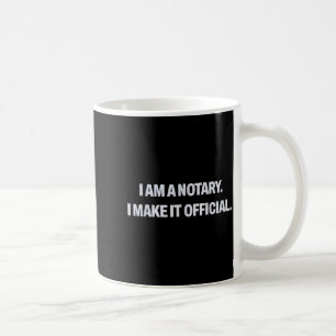 Taza De Café Regalo de Agente de Firma de Préstamo Notario Públ