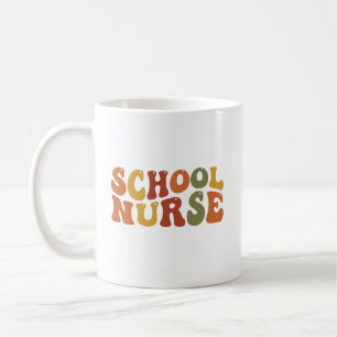Taza De Café Regalo de Agradecimiento a la Enfermera Escolar
