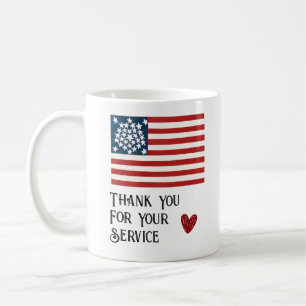 Taza De Café Regalo de agradecimiento a veteranos por su servic