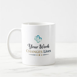 Taza De Café Regalo de Agradecimiento al Médico por Cambiar Vid