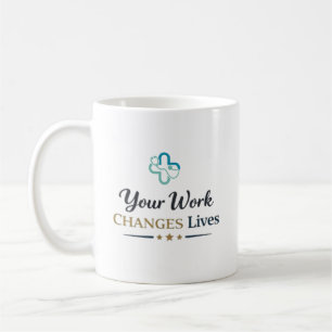 Taza De Café Regalo de Agradecimiento al Médico por Cambiar Vid