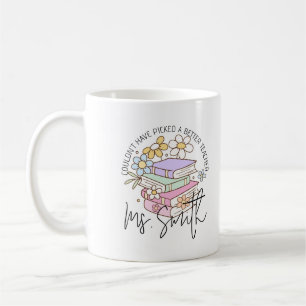 Taza De Café Regalo de agradecimiento al profesor Retro Groovy 