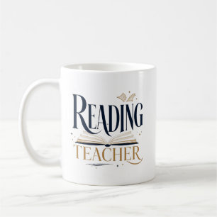 Taza De Café Regalo de Agradecimiento para el Maestro de Lectur